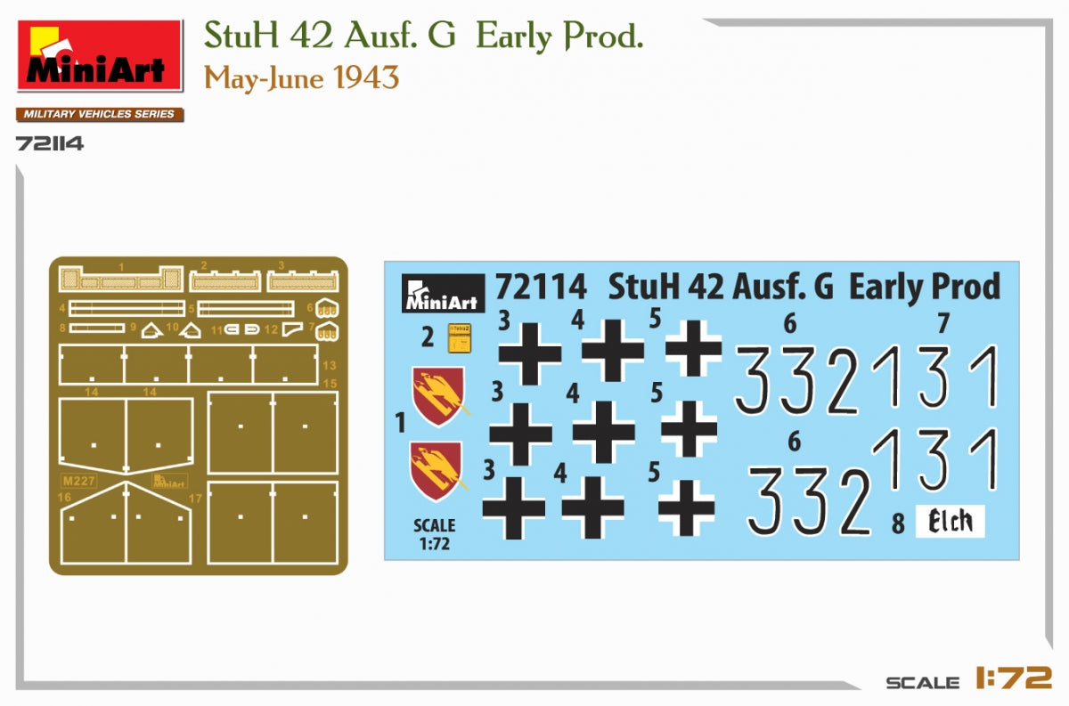 MiniArt 72114 STUH 42 AUSF. G EARLY PROD 1/72 – imagen 2