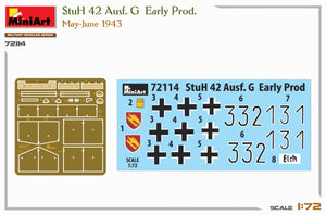 MiniArt 72114 STUH 42 AUSF. G EARLY PROD 1/72 – imagen 2