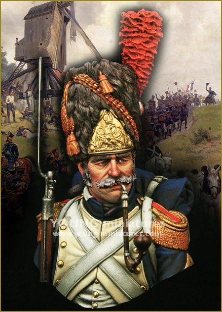 Young Miniatures YH1847 Grenadiers français de la Garde impériale 1/10