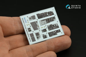 Quinta Studio QD48371 F-4E with DMAS 3D-Printed &amp;amp; coloured Interior on decal paper (Meng) 1/48 – immagine 6