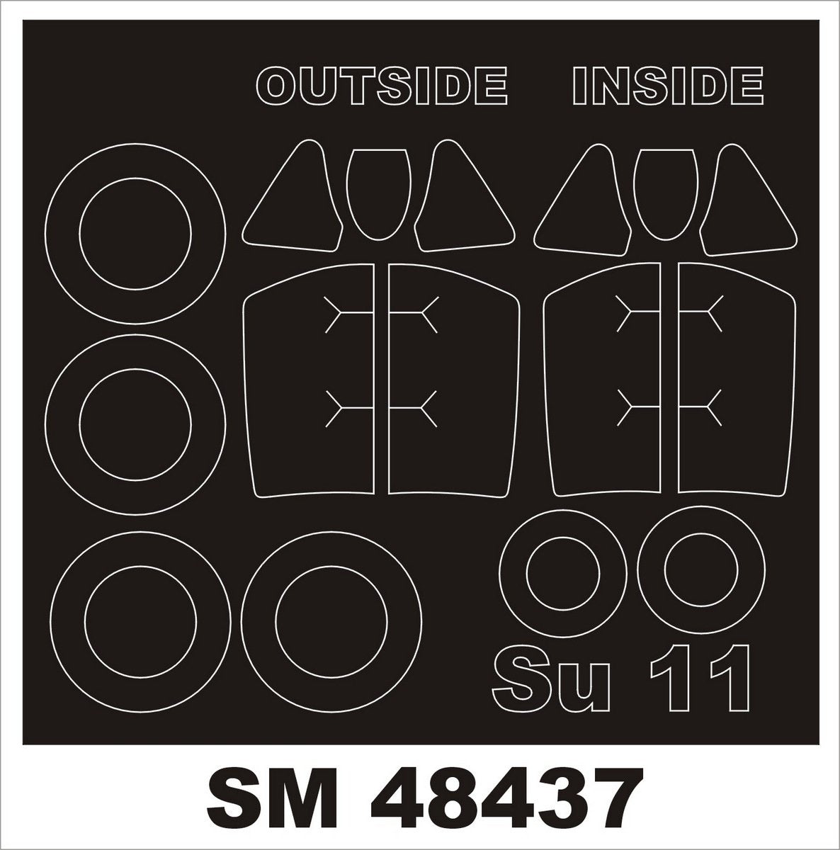 Montex SM48437 Su-11 TROMPETTE 1/48