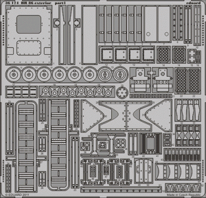 Eduard 36174 BR 86 exterior 1/35 Trumpeter