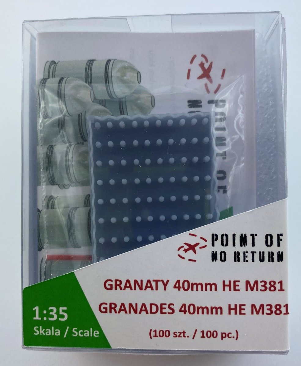 Point of no Return 3522012 Granaty 40mm HE M381 1/35 – Bild 2