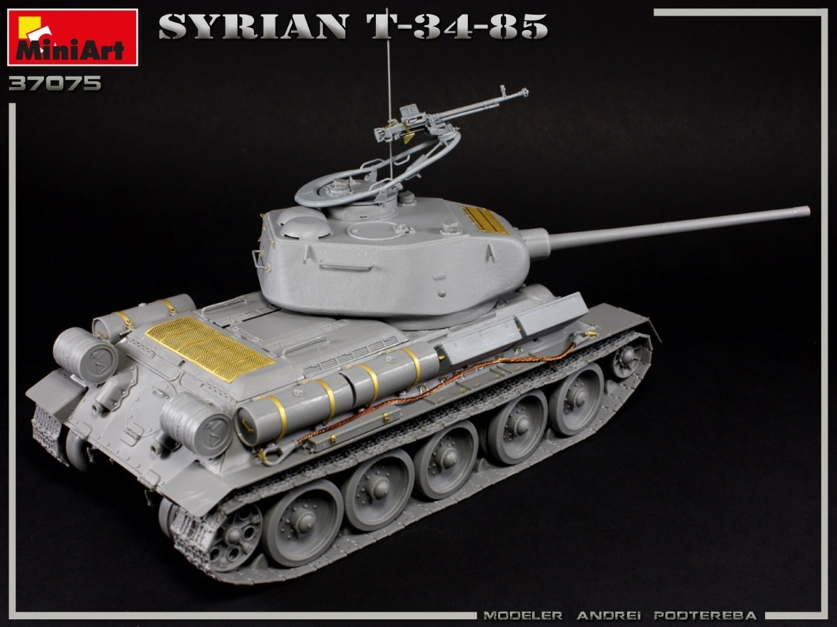 MiniArt 37075 SYRIAN T-34/85 1/35 – imagen 5
