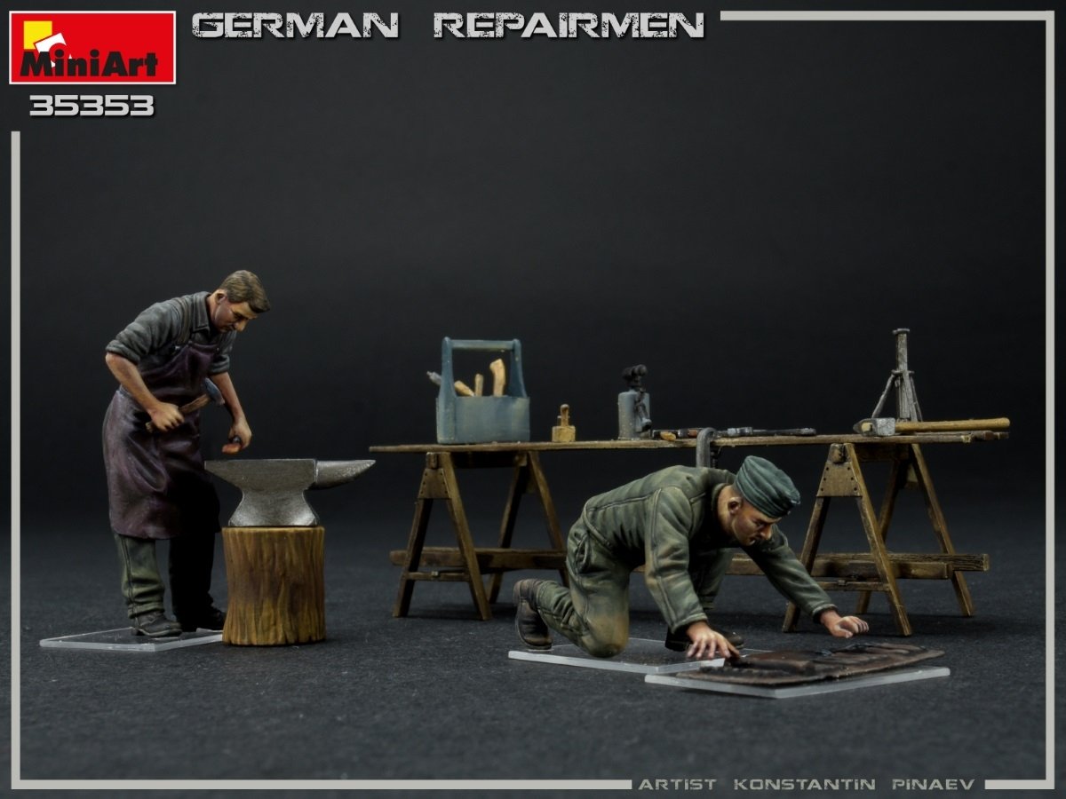 Miniart 35353 GERMAN REPAIRMEN 1/35 – imagen 4