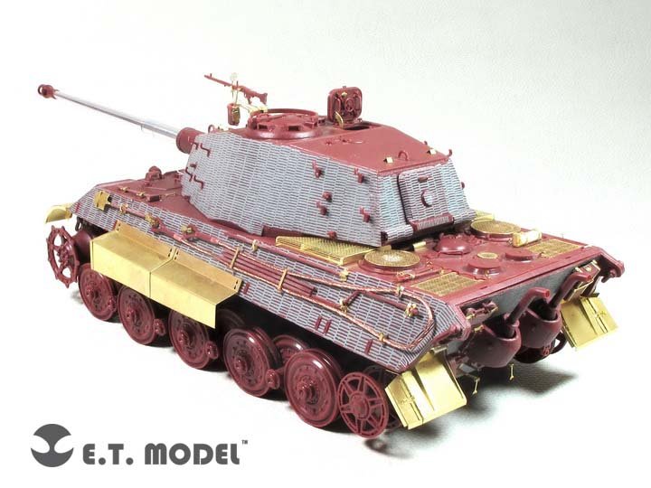 ET Model E35-259 WWII German KING TIGER (Tourelle Henschel) Basic (Pour kit MENG) (1/35) – image 6