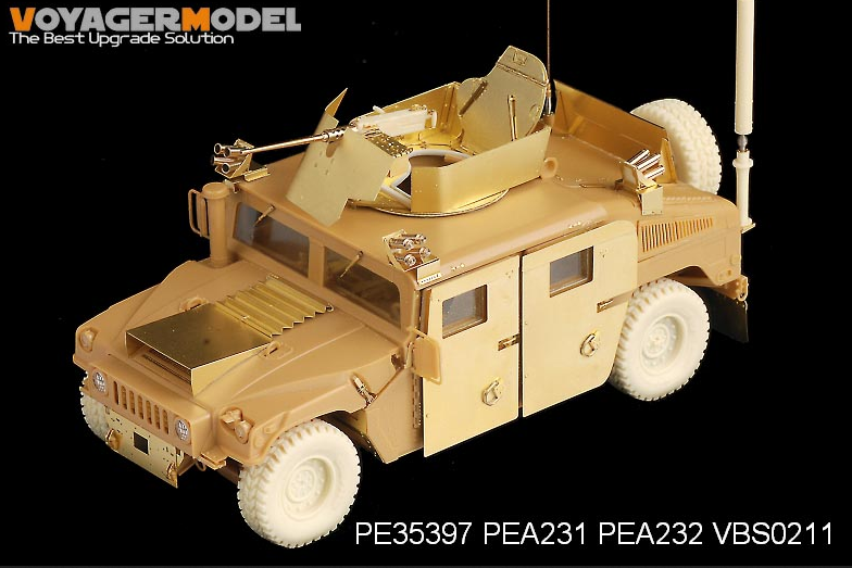 Voyager Model PEA232 Modern USMC HUMVEE M1114 Space Amour (GP) 1/35 – image 3