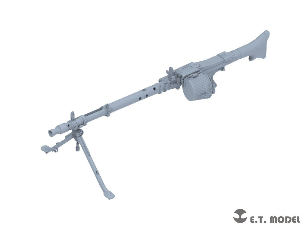 E.T. Model P35-215 WWII German Mg34t Machinegun &amp;amp; Ammo Box 1/35 – Bild 3