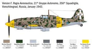 Italeri 2840 Macchi MC.202 Folgore 1/48 – zdjęcie 11