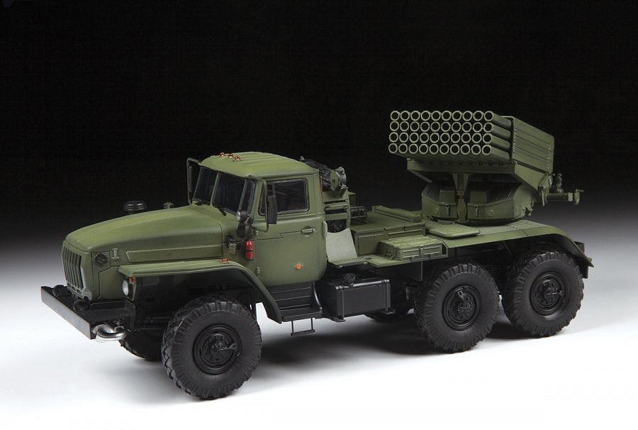 Zvezda 3655 Multiple Rocket Launcher BM-21 &amp;quot;Grad&amp;quot; 1/35 – zdjęcie 3
