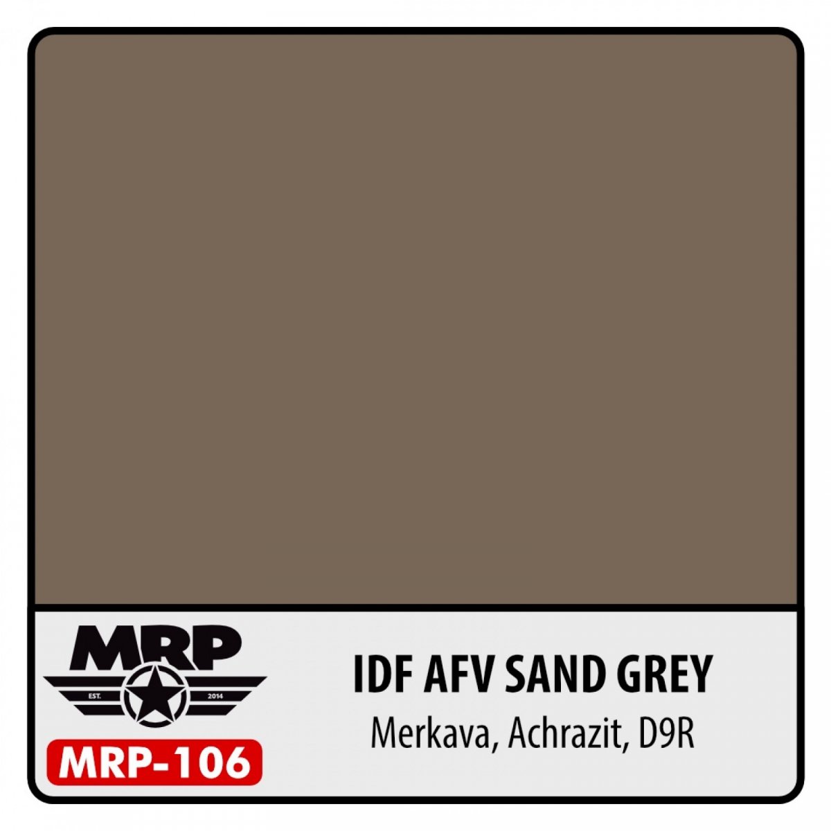 MR. Paint MRP-106 IDF AFV SAND GRAY 30ml