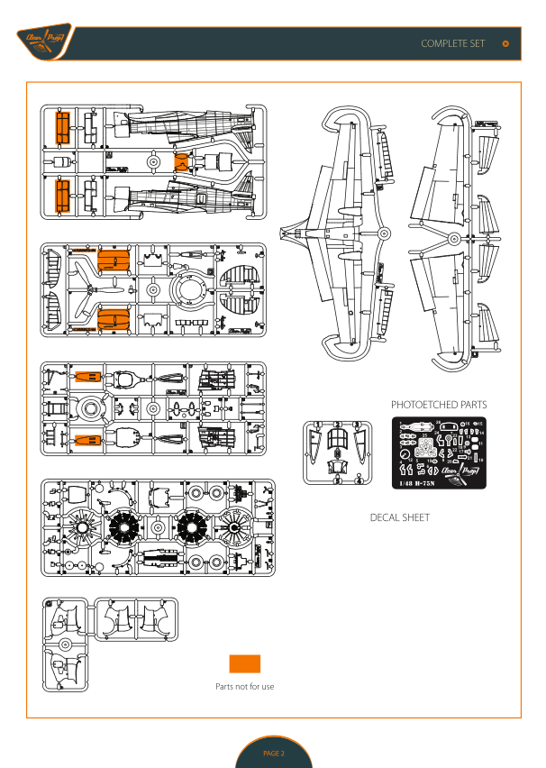 Clear Prop! CP4803 H-75O Hawk ADVANCED KIT 1/48 – zdjęcie 15