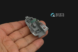 Intérieur imprimé en 3D et coloré sur papier décalcomanie Quinta Studio QD48288 F-35A (Tamiya) 1/48 – image 9