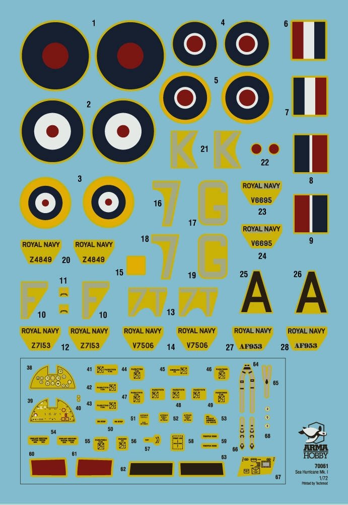 Arma Hobby 70061 Sea Hurricane Mk Ib 1/72 – immagine 2
