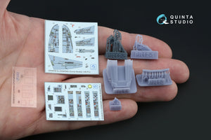 Quinta Studio QD+48438 Su-25SM/SM3 3D-Printed coloured Interior on decal paper (Zvezda/Quinta Models/Arma Models) 1/48 – imagen 2