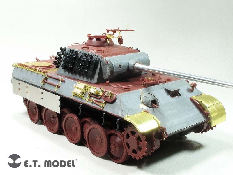 E.T. Model E35-266 WWII German Panther A（Late Production) for Meng TS-035 1/35 – immagine 6