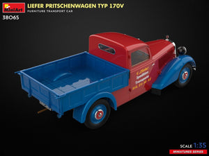 MiniArt 38065 LIEFER PRITSCHENWAGEN TYP 170V. FURNITURE TRANSPORT CAR 1/35 – Bild 4