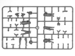 ICM DS4801 WWII Luftwaffe Airfield ( Messerschmitt Bf-109F-4, Henschel Hs-126 B-1, German Luftwaffe Pilots and Groun ) 1/48 – immagine 6