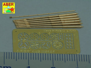 Aber A48 050 Set of barrels for 20 mm gun M61A1used in modern US Force aircrafts 1/48 – imagen 8