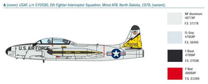 Italeri 1444 T-33A SHOOTING STAR 1/72 – imagen 12