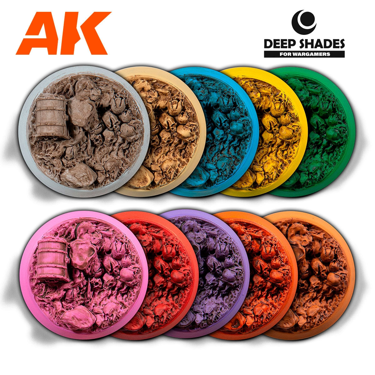 AK Interactive AK13002 PURE GRIME – DEEP SHADES 30ML – imagen 2