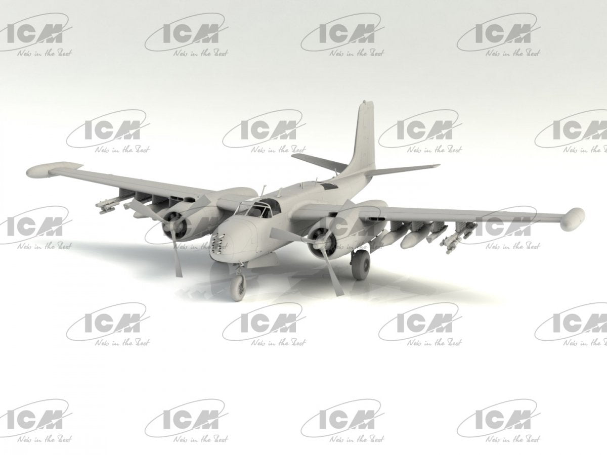 ICM 48280 B-26K with USAF Pilots &amp;amp; Ground Personnel 1/48 – immagine 2