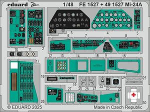 Eduard FE1527 Mi-24A TRUMPETER 1/48