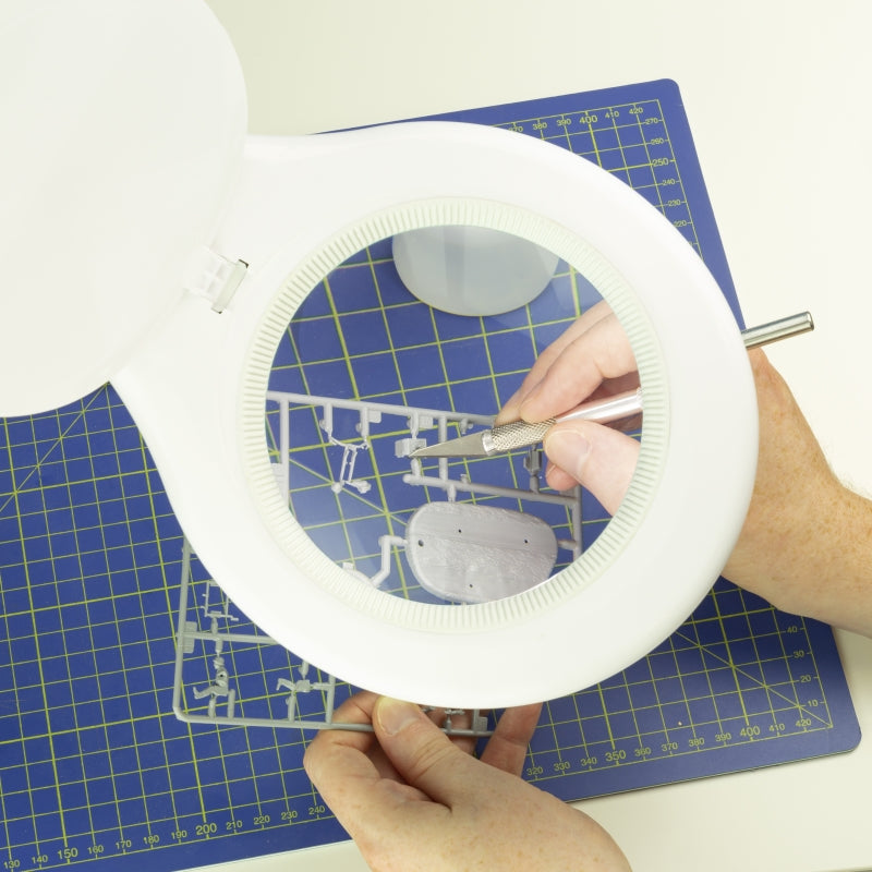 Lightcraft LC8066LED-EU Professional Long Reach LED Magnifier Lamp / Profesjonalna lampa powiększająca LED o długim zasięgu – imagen 5