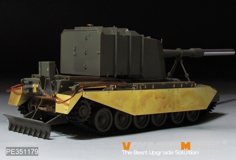 Kit de mise à niveau Voyager Model PE351179 pour char lourd britannique moderne FV 4005 II (pour AFV AF35405) à l&amp;#39;échelle 1/35 – image 7