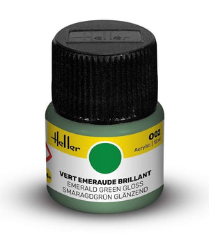 Heller 9002 002 Vert Émeraude - Brillant 12 ml