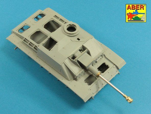 Aber 35L-059n German StuK.40 L/48 7,5 cm Barrel with middle muzzle brake for Stug.III, Ausf G - middle model 1/35 – Bild 8
