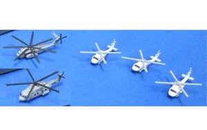 Aoshima 00266 J.G.S.D.F Helicopter Set 1/700 – immagine 2