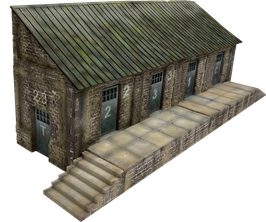 RT-Diorama 35023 RAILROAD WAREHOUSE 1/35 – Bild 5