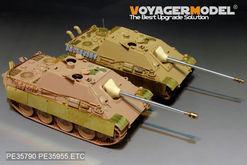 Maquette Voyager PE35955 Jagdpanther G1 version Seconde Guerre mondiale pour MENG TS-039 1/35 – image 15