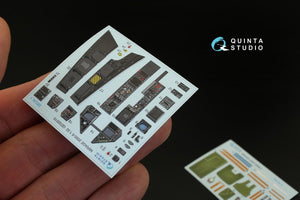 Quinta Studio QD32010 Mirage 2000-5 3D-Printed &amp;amp; coloured Interior on decal paper (for Kitty Hawk kit) 1/32 – immagine 6