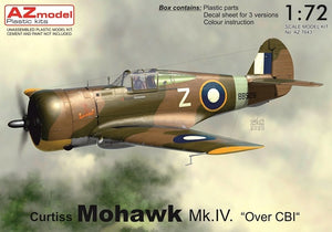 Maquette AZ AZ7643 Mohawk Mk.IV « Over CBI » au 1/72