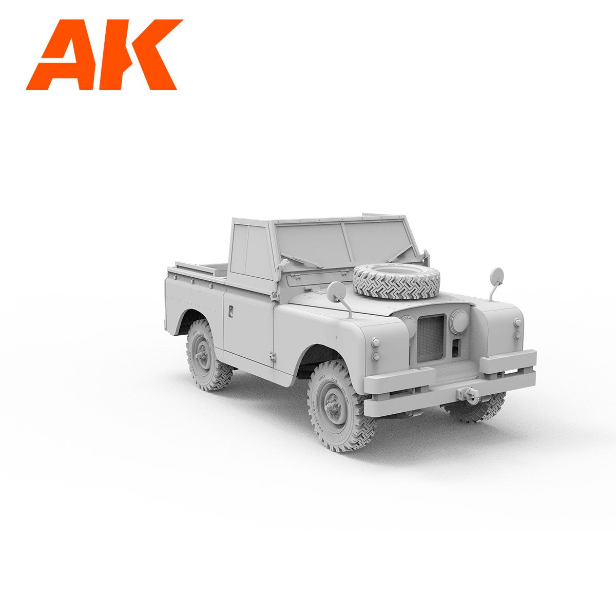 AK Interactive AK35012 LAND ROVER 88 SERIES IIA ROVER 8 1/35 – imagen 5