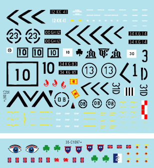Star Decals 35-C1097, paquet. Telic 2 1/35 – image 3
