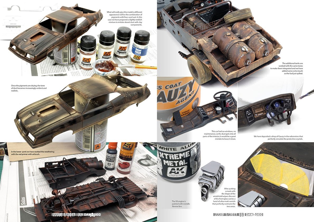 ABTEILUNG 502 ABT701 - Damaged Issue 01 - Weathered &amp;amp; Worn Models Magazine ENGLISH – imagen 4