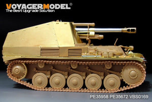 Voyager Model PE35958 WWII German self-propelled howitzer Wespe basic For TAMIYA 35200/35358 1/35 – immagine 22