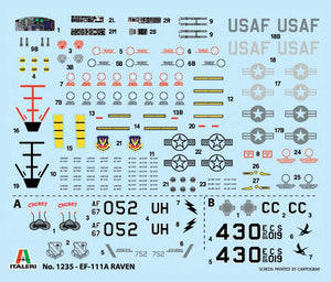Italeri 1235 EF-111 A Raven 1/72 – Bild 3