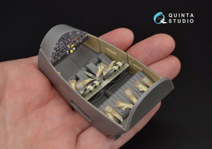 Quinta Studio QD32028 Bf 108 3D-Printed &amp;amp; coloured Interior on decal paper (for Eduard kit) 1/32 – Bild 8