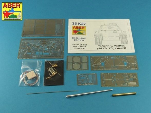 Aber 35K27 Pz.Kpfw.V Ausf. D (i.Kfz.171) Panther 1/35 – Bild 2
