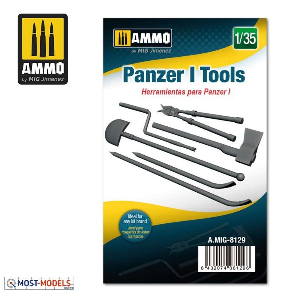 Munitions du Mig 8129 PANZER ET OUTILS 1/35