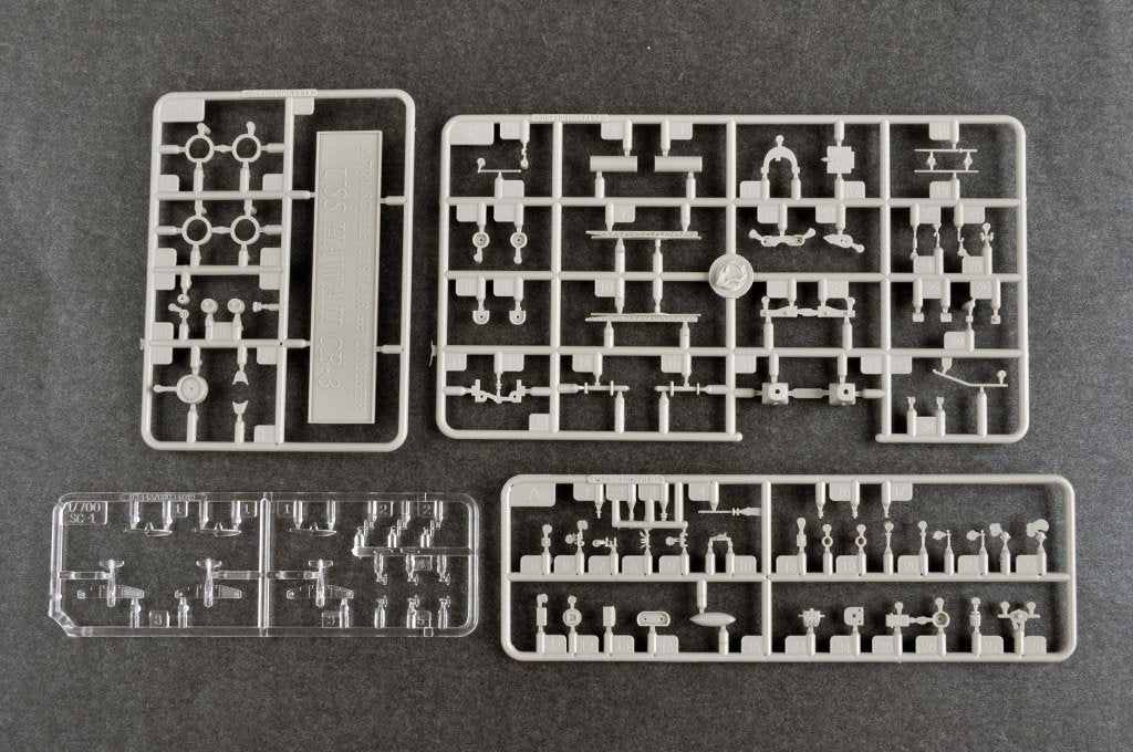 Trumpeter 06740 USS Hawaii CB-3 1/700 – immagine 12