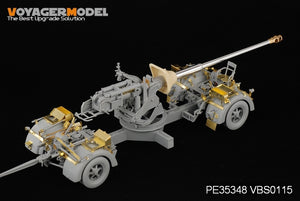 Voyager Model PE35348 WWII German PaK 43/3 L/71 mit Behelfslafette For DRAGON 6522 1/35 – immagine 4