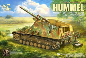 Border Model BT-032 15cm s.FH 18/1 Hummel Sd. Kfz. 165 Early Production 1/35