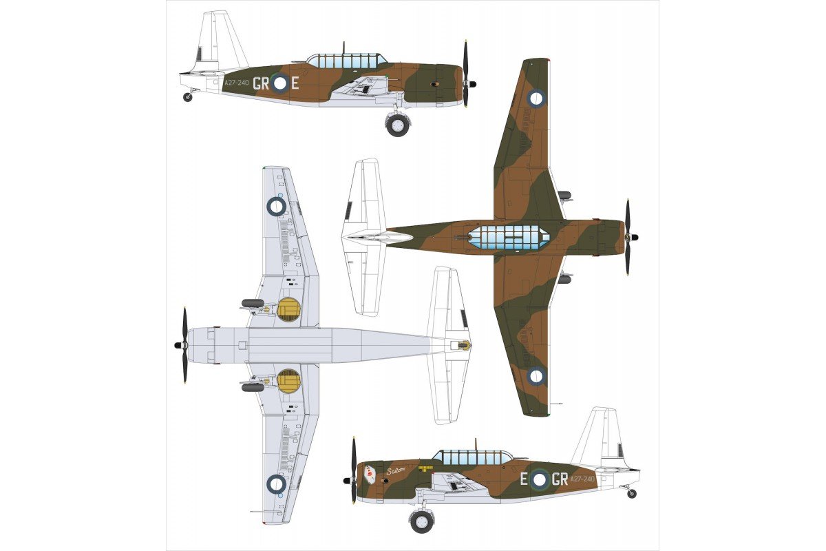 Dora Wings 48044 Vultee Vengeance Mk.II 1/48 – zdjęcie 9