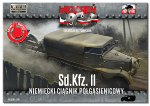 First to Fight PL041 Sd. Kfz. II Niemiecki Ciągnik Półgąsienicowy 1/72 – immagine 2