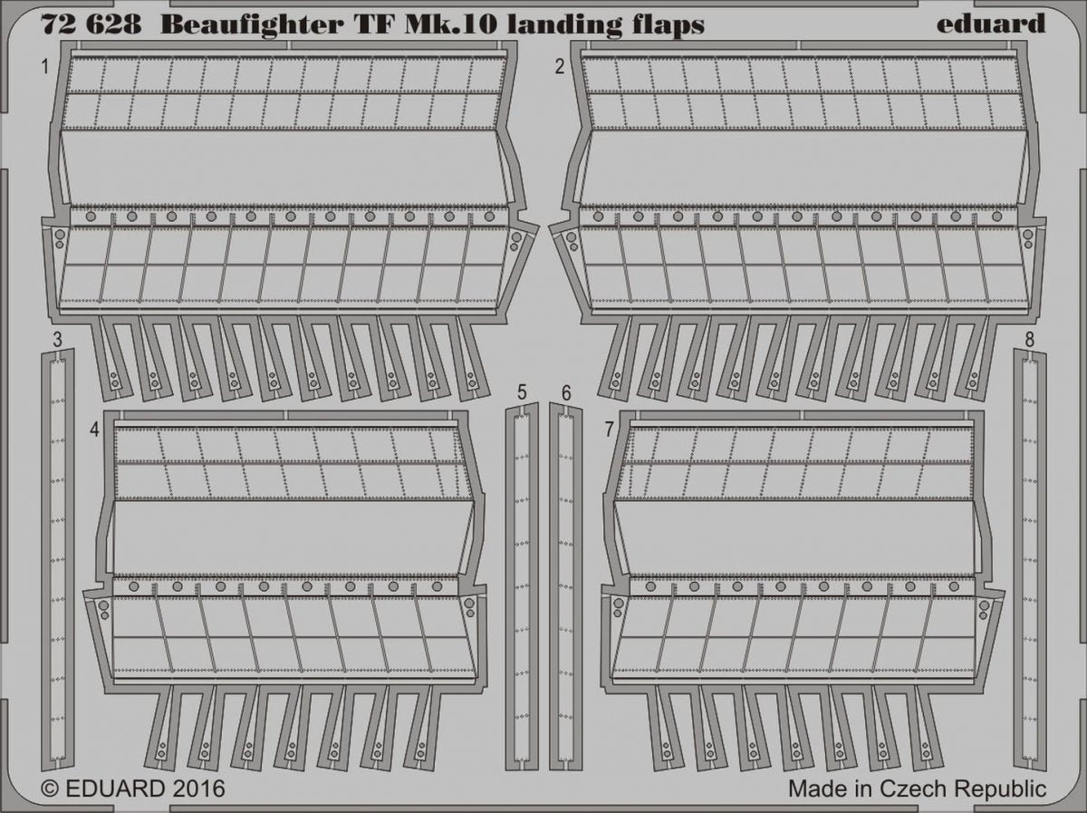 Eduard BIG72116 BEAUFIGHTER TF Mk.10 1/72 AIRFIX – Bild 5